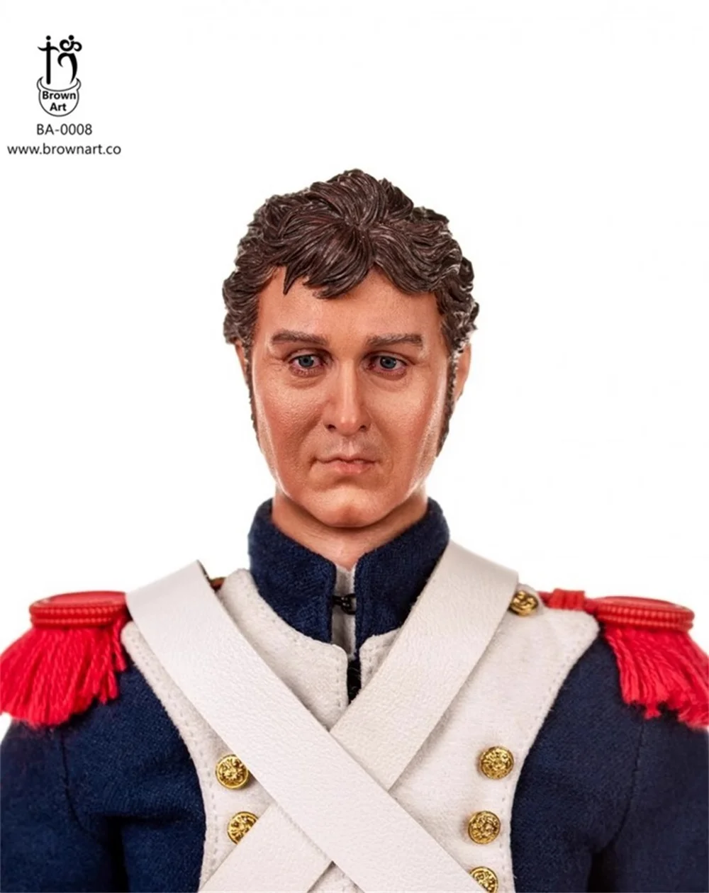 1/6 BROWN ART BA-0008 Napoleon Emperor Guards Soldier Year 1812-1815 Pełny zestaw ruchomych figurek akcji Prezent dla fanów zbierających