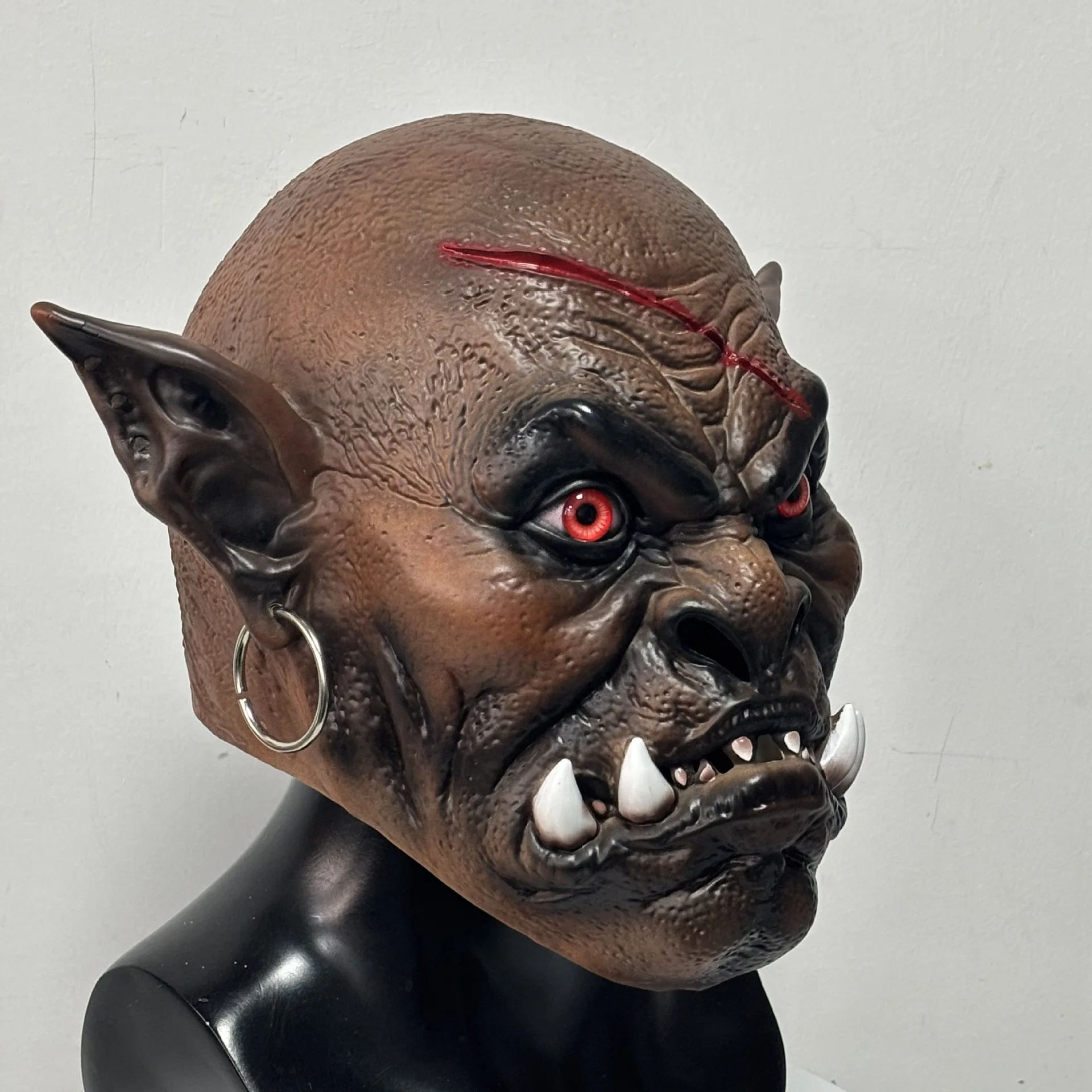 Masque Créature Mutante Réaliste – Goule d'Horreur – photo 2