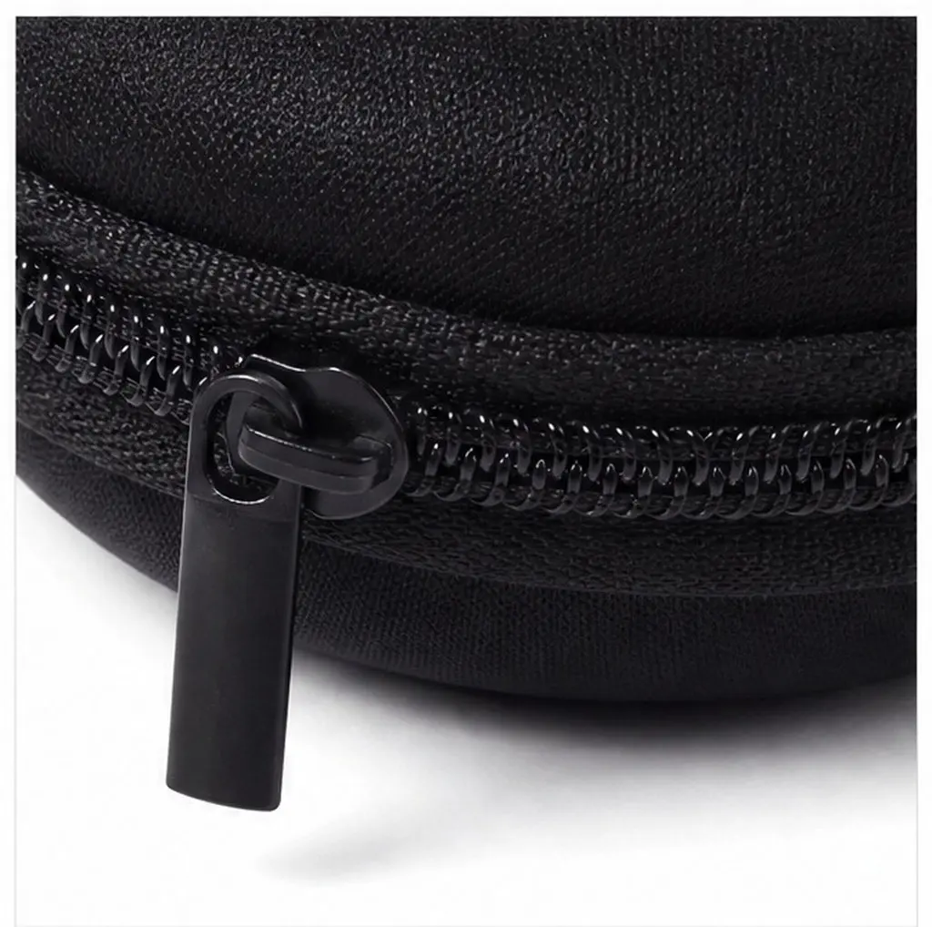 Stain-Resistant Black Eva Kalimba Bag Thumb Piano Storage Box Protective Travel Case for 8-Key Kalimba Elastic Strap