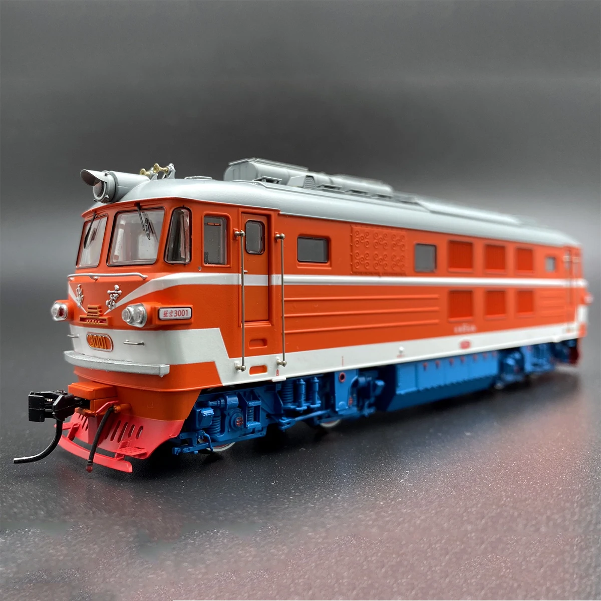 N27 Train Model 1/87 HO Beijing Type Hydraulic Transmission Diesel Locomotive Model Train Toy Birthday Gift