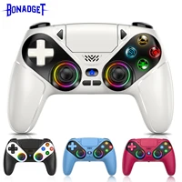 Controlador para PS5 RGB Lirhts, controladores inalámbricos para juegos para Playtion 5 Pro/Slim/PC con activadores de efecto Hall, vibración Turbo