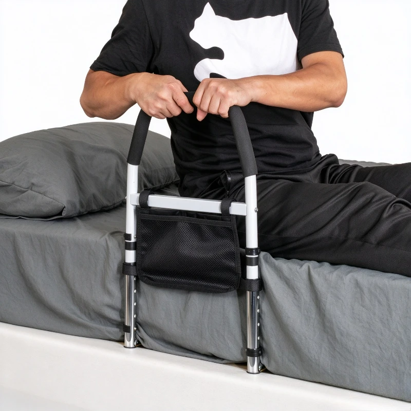 Bedside Assist Rail Elderly Pregnancy Stand Up Handle Anti Fall Home Seniors Grab Bar Safety Care Support Daily Useful Pack Sets