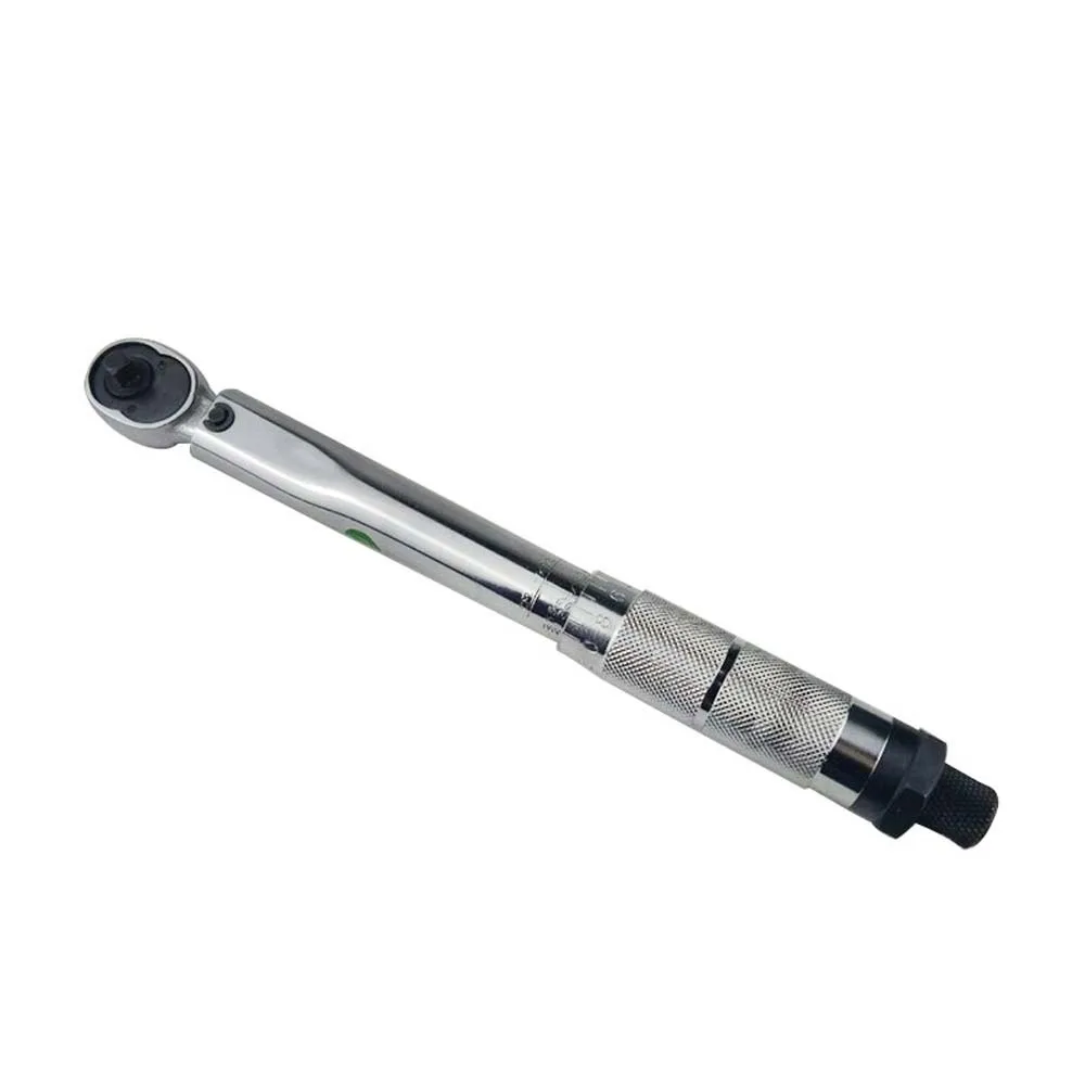 5-25N-m Preset Torque Wrench 1/4 Inch Adjustable Torque Tool Universal Handheld Ratchet Torque Wrench Mountain Bike