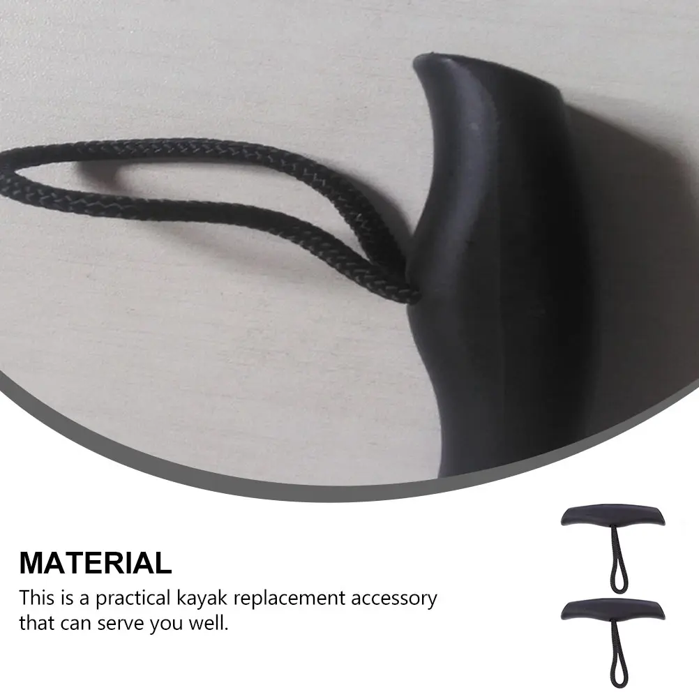 

2 Pcs Kayak Handle Replacement Plastic Carry Boat Accessory Grip For Canoe Dinghy Lightweight Strong Easy