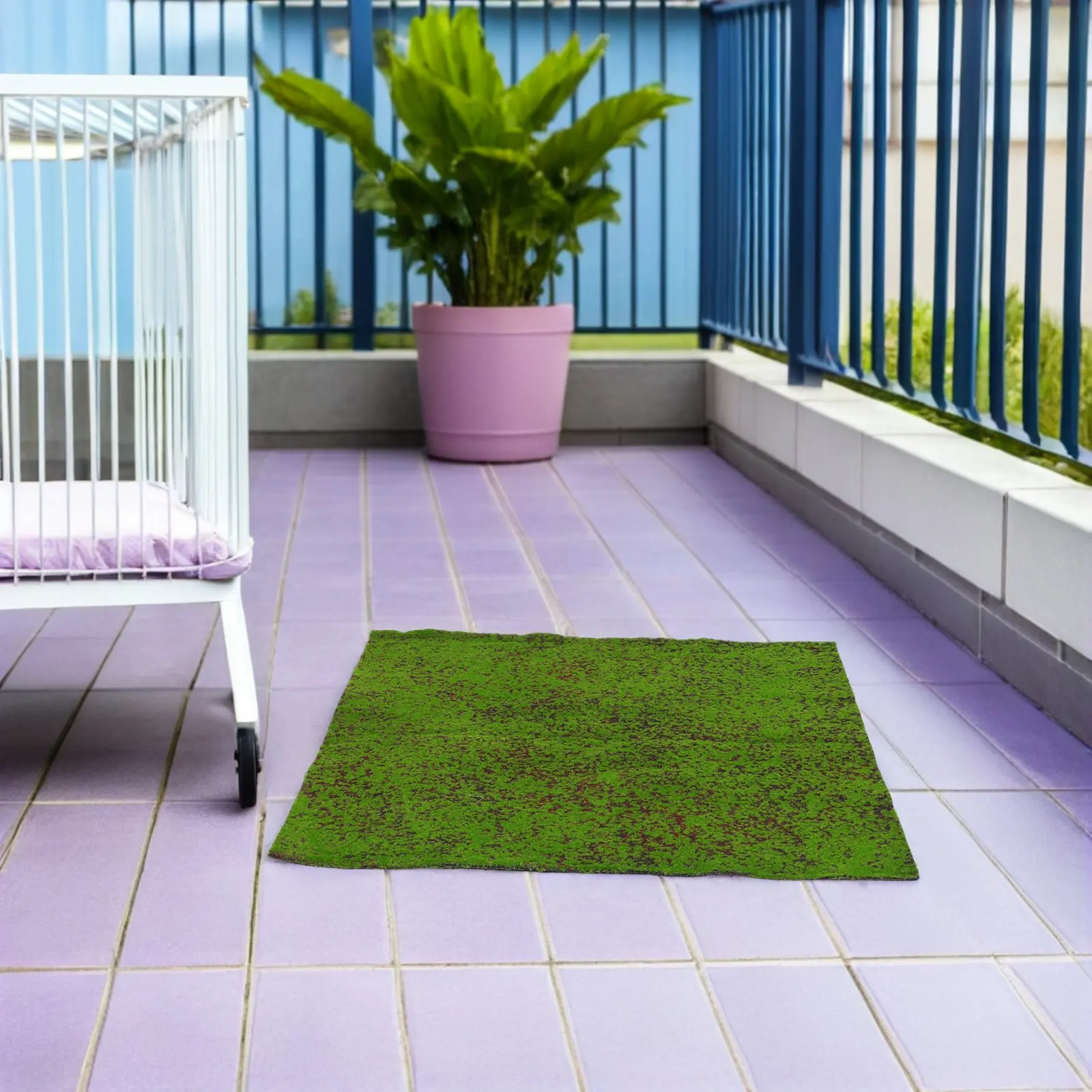 Artificial Grass Turf Simulation Moss Rug Craft Grass Sheet Landscape Garden Arrangement Greenery Vase Filler Terrace Decoration