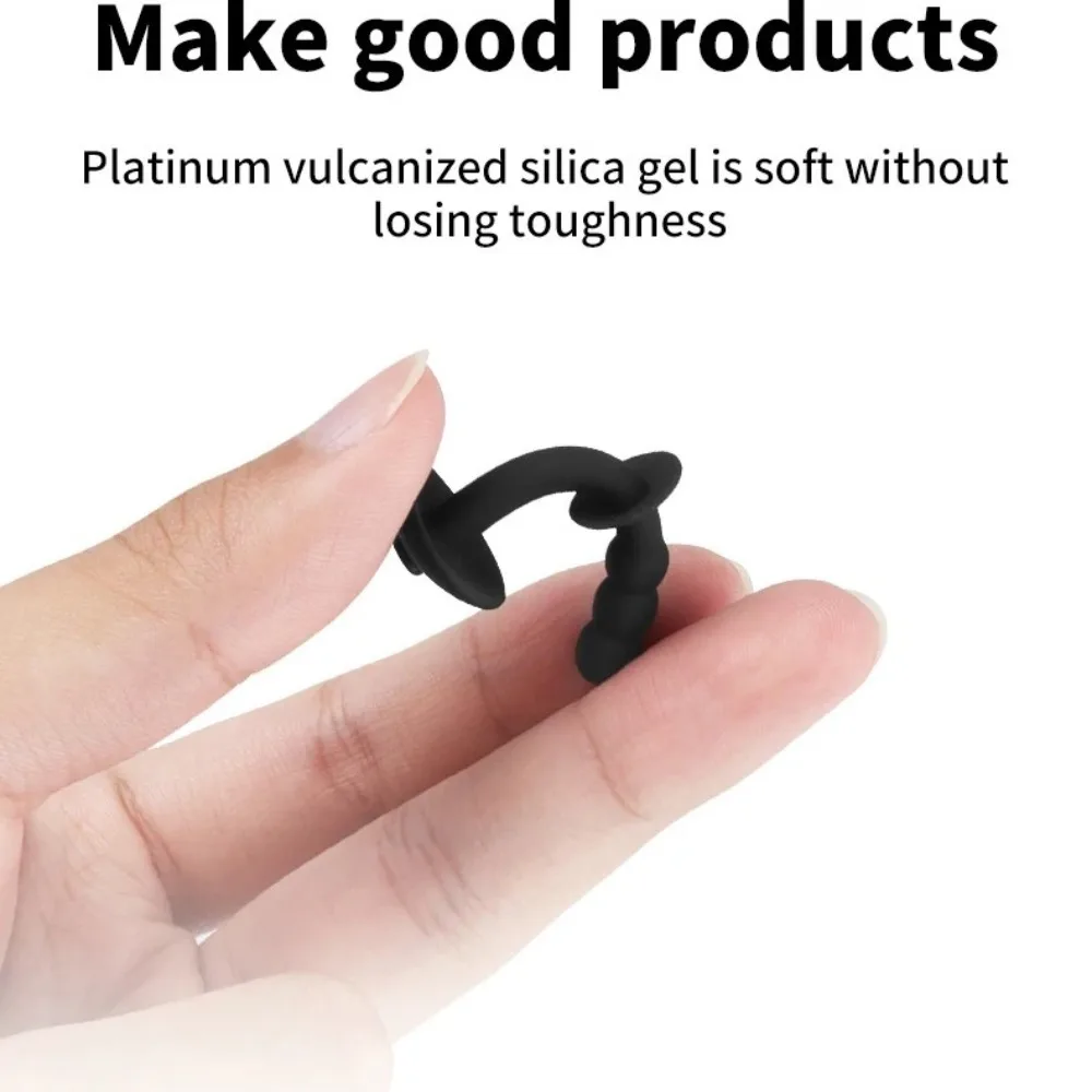 Silicone Antibacterial Urethra Catheter Sounding Horse Eye Rod Penis Plug Masturbation Insertion Urinary Dilator Sex Toys view 5