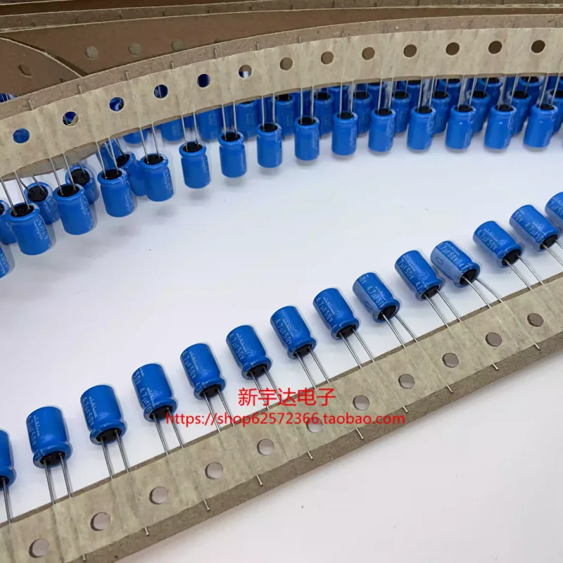 10-100PCS Nijikang 50V4.7UF 8X11.5 BT series high-temperature resistant 125 degrees 4.7UF 50V electrolytic capacitor