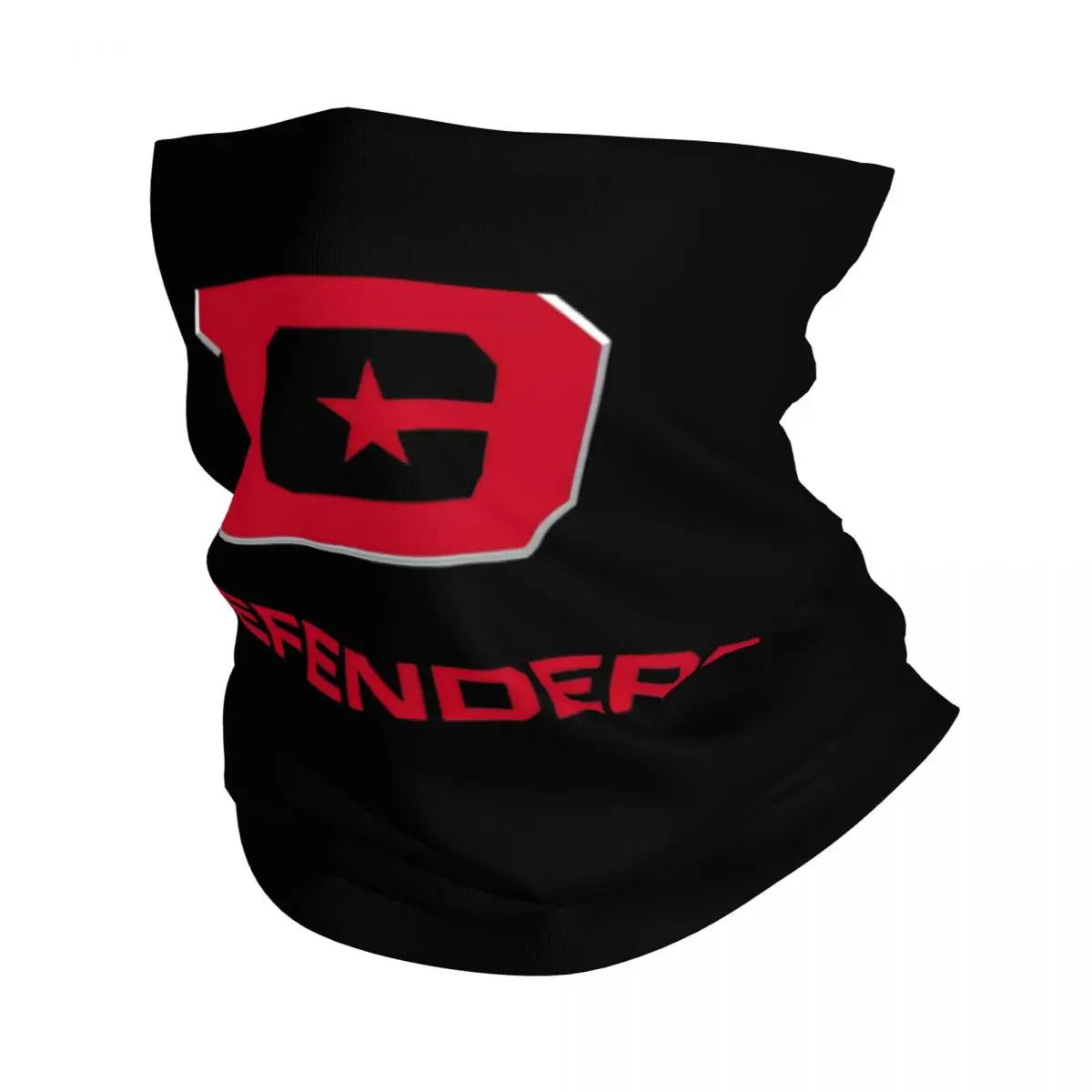 Defenders Bandana para adultos, polaina estampada para el cuello, máscara facial de Motocross para correr, Unisex, lavable