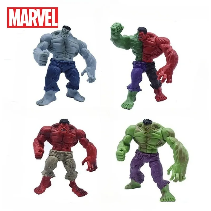 

Avengers Hulk Doll Model Anime Cool Figure Hand Foot Head Movable Garage Kit Car Ornament Man Woman Toy Festival Gift Set of 4