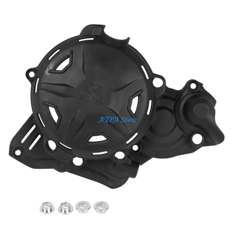 

U13C Professional Engine Shielding Left Side Engine Case Dusts Proof Cover Motorcycle Engine Protector for 2 Strokes Engines