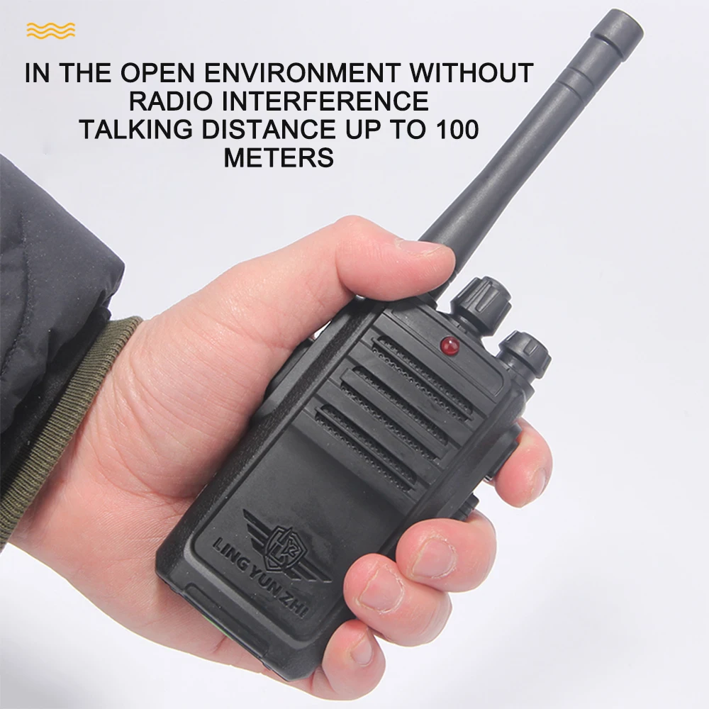 Tactical Radio Walkie Talkie Portable Interphone Dialogue Clear Long Range Kids Walkie Talkie Plastic Outdoor Communication Game