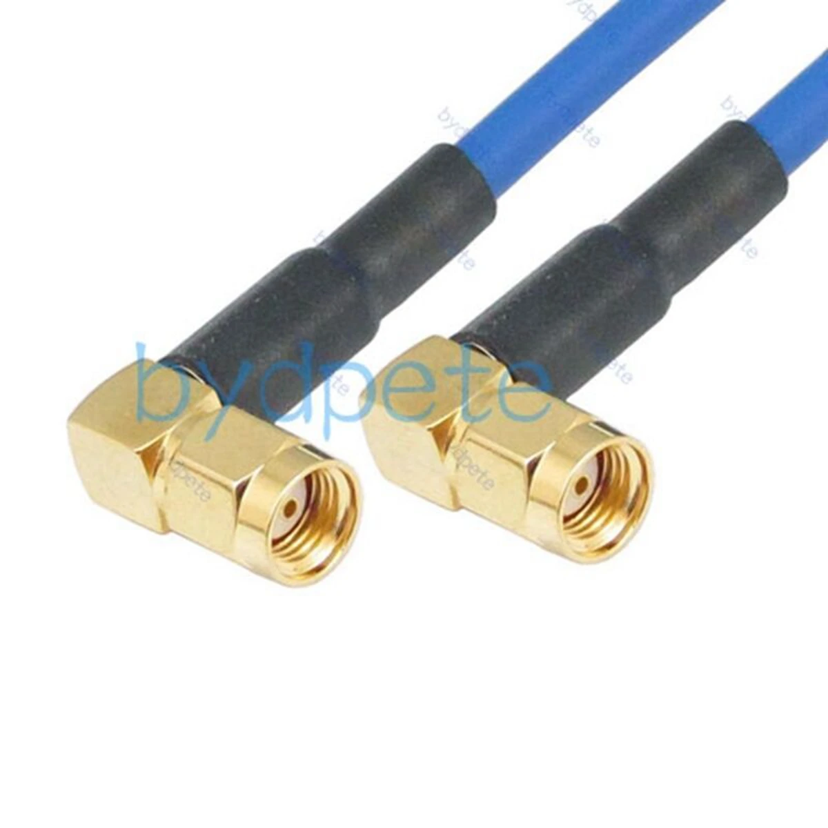 RP-SMA Male to Male Double Right Angle Connector RG402 4G RF Semi Flexible  Cable Coaxial Cable  RF 50ohms High Quality Tangerrf