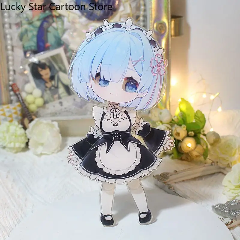 Rem Re:Life in a different world from zero Movable Paperman Acrylic Stand Decor Fans Gift Cosplay Halloween Game Collection - view 6