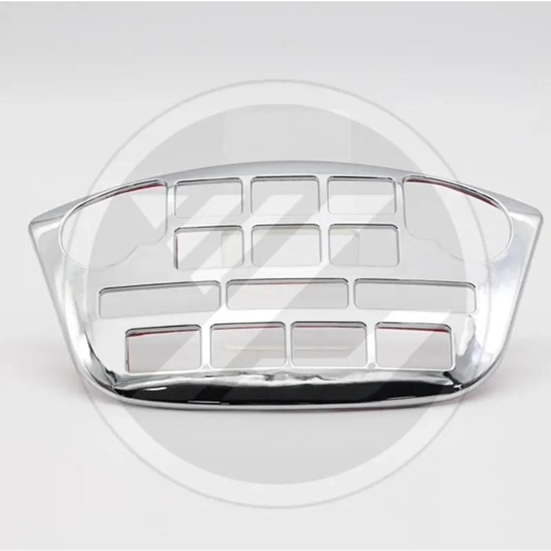 Stereo disc Cover For Honda Goldwing GL1800 2001~2011 Motorcycle Chrome Fairing ABS Plastic Chrome Decoration Parts