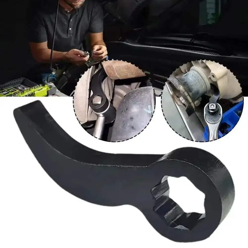 1/2 Ratchet for Tight Space Pry Bar Wrench Adaptor Head Crowbar Adapter Head Tool Removal Car Repairing Disassembly Tools