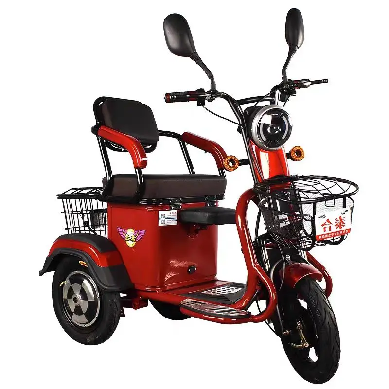 

Latest Popular 60v Electric Cargo Trike Adult Open Body Electric Tricycle with Front Light