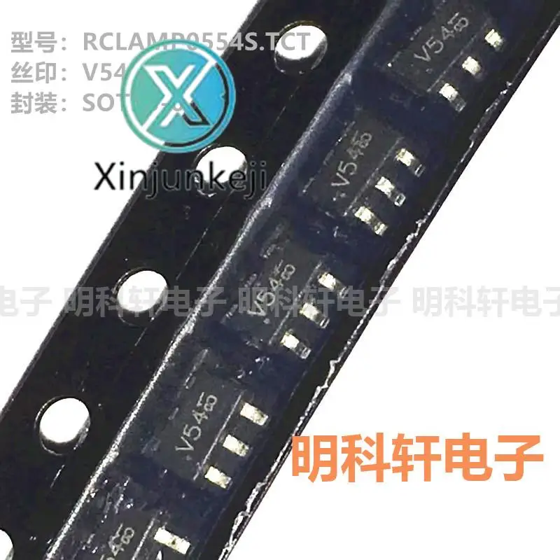 30 Chiếc Orginal Mới RCLAMP0554S.TCT Lụa V54 SOT23-6 ESD Protection