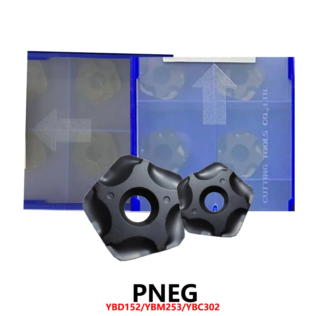 

Оригинальные PNEG110512R PNEG110512R-CF PNEG110512R-CM PNEG110512R-CR YBD152 YBC302 Твердосплавные вставки PNEG PNEG110512 R Инструменты с ЧПУ