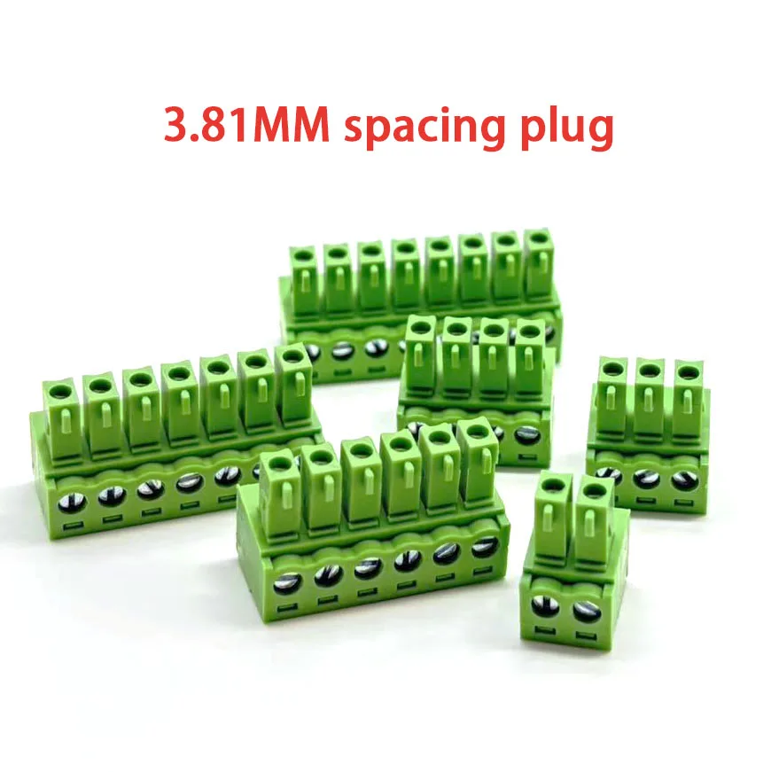 15EDG 3.81MM PCB Screw Terminal Block Connector plug header socket 2/3/4/5/6/7/8