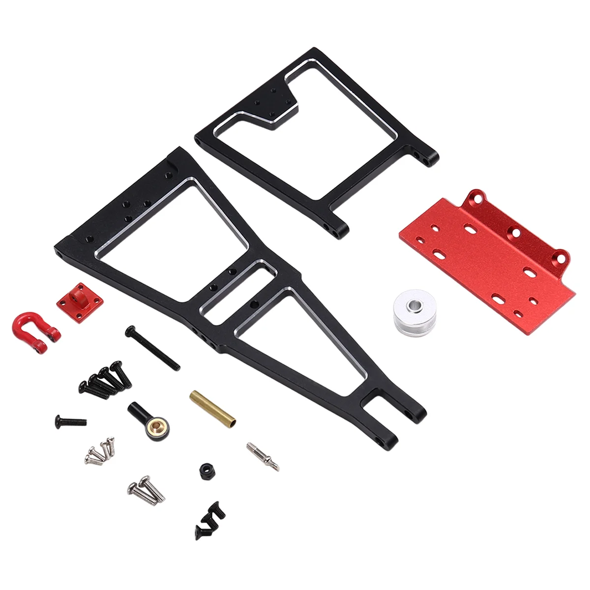 RC Winch/ Rescue Tow Truck Wrecker KIT DIY Tool for 1/10 RC Crawler Car Axial SCX10 TRX4 Capra D90 LCG Chassis Part