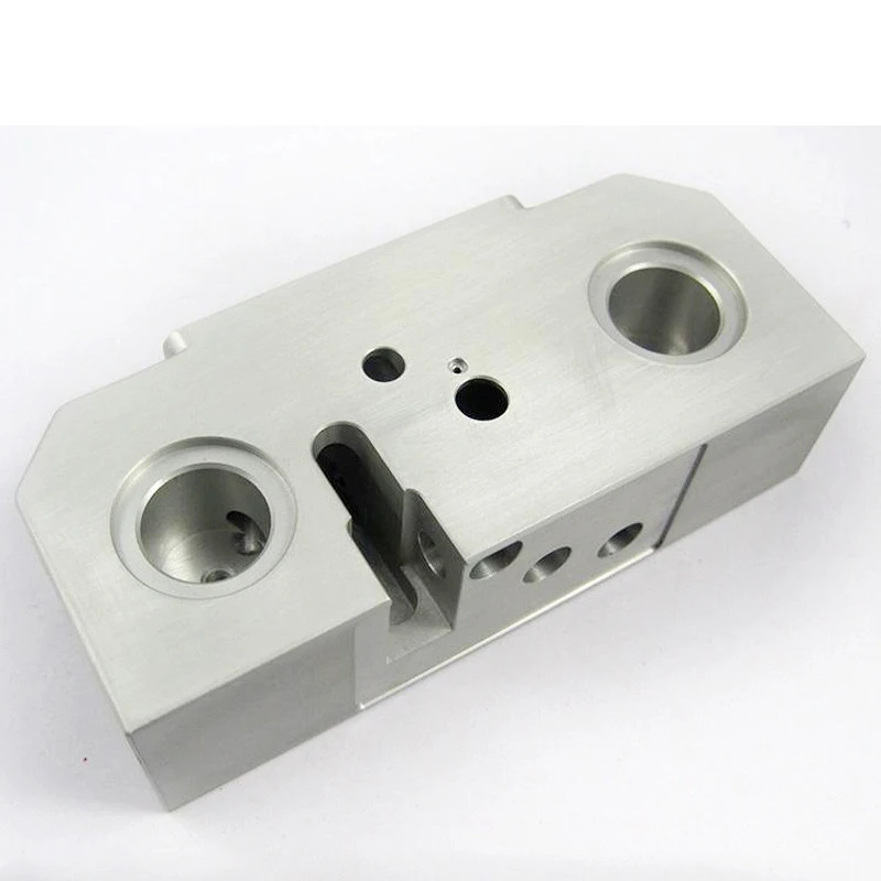 Custom Rapid Prototyping Services Cnc Mill Machining Component Mass Production Anodize Aluminium Metal Block Cavity Part