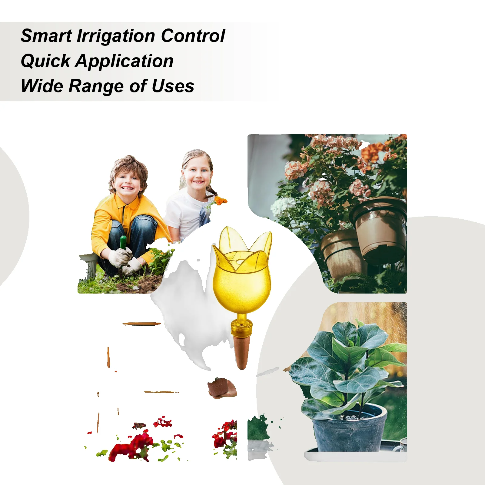 

Self Watering Spikes Indoor Automatic Flower Plant Watering Stakes Waterer Slow Release For Ceramic Pots Indoor Outdoor Yard