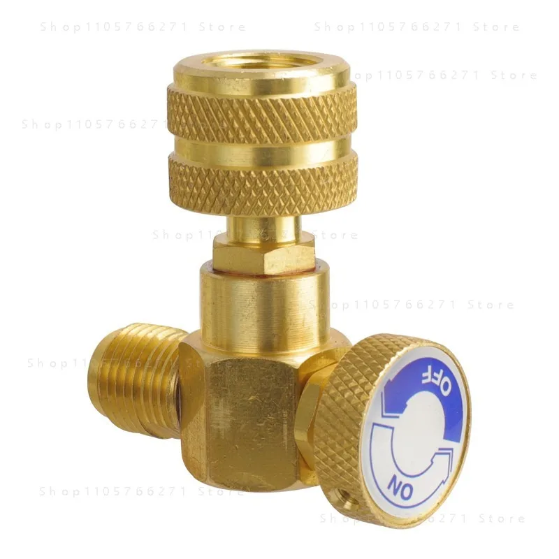 Air conditioning liquid refilling safety valves R32R410 fluoride refueling valve tools