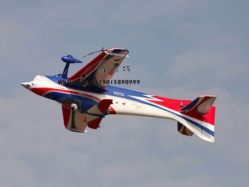 FMS Olympus F3A 1400mm Pronto para competição Aeronave acrobática RC Plane PNP com 55x espuma EPO