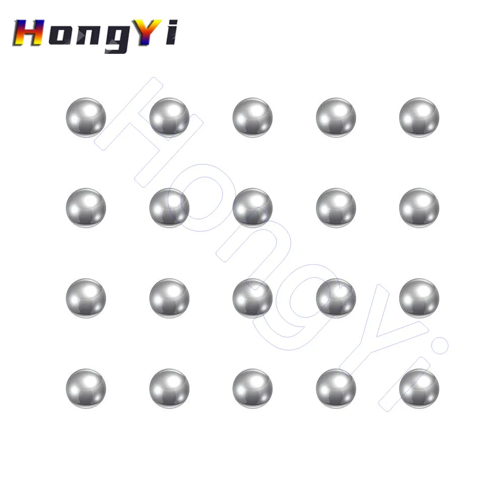 

Dia 2.5 mm Steel Balls 304 Stainless, Precision Bearing Ball, Solid Round Smooth Beads for Equipment Repairing, DIY Projects