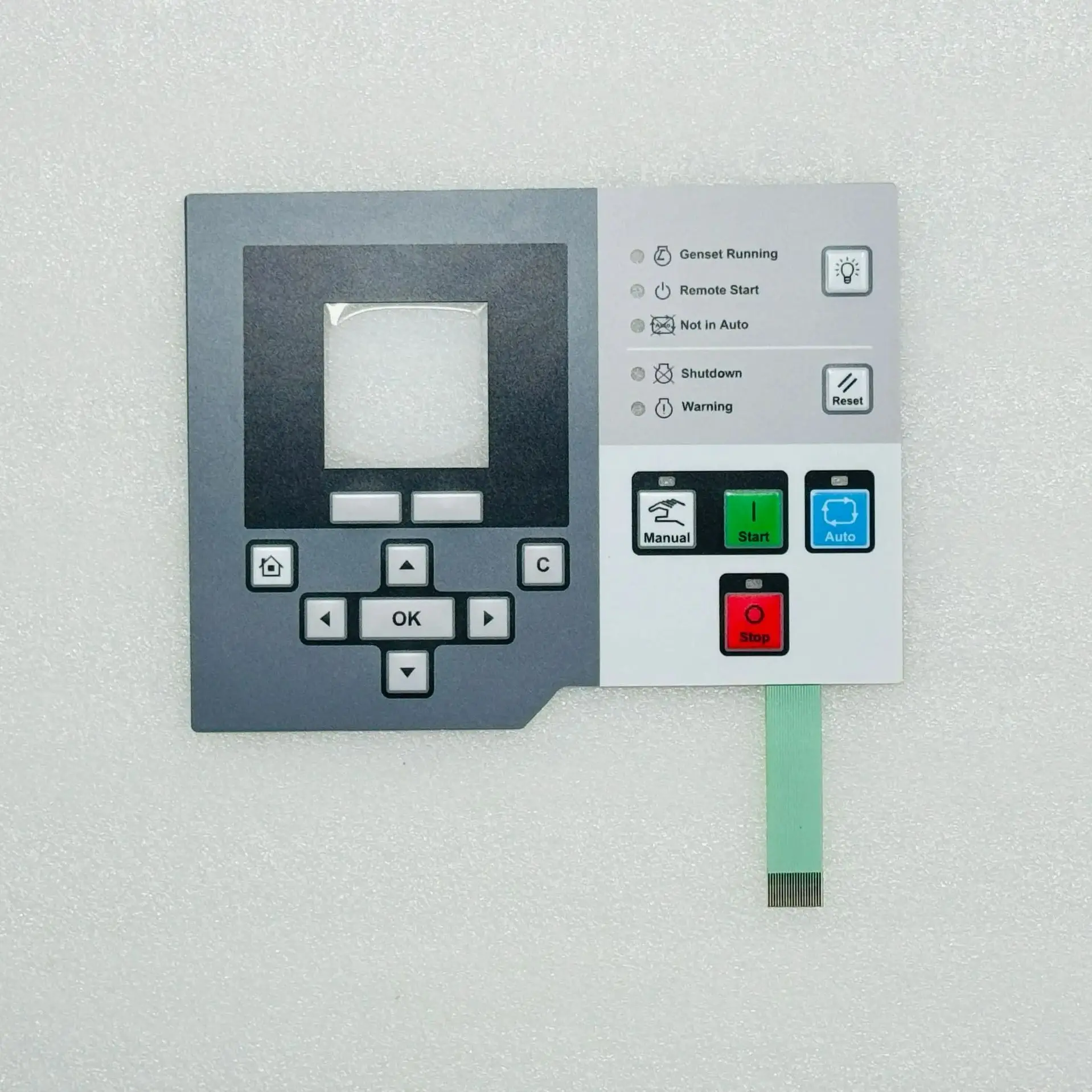 Membrane Button Switch for CUMMINS Power Command HMI220 HMI 220 Display Part Number: 0300-6314-01 PN 0300631401 Keypad Keyboard