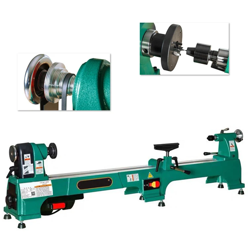 High Speed Woodworking Machine Woodworking Lathe Wood Rotating Lathe Woodworking Tools