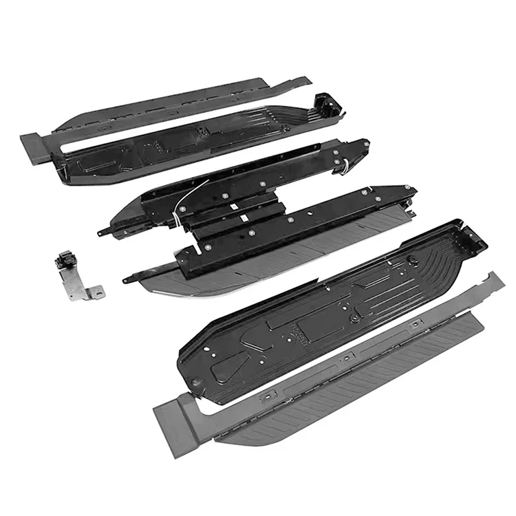 

2025 Steel Automatic Electric Retractable Side Running Boards with LED Lights IP67 Waterproof for Alphard Vellfire 30 40 Series