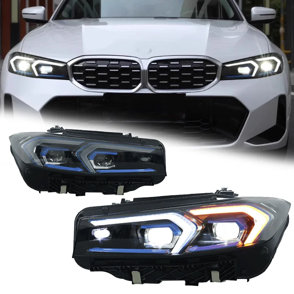 LED HeadLights For BMW 3 Series G20 G28 23-24 New Style Led DRL Car Head Lamp Assembly Signal Accessories Modified Lamp