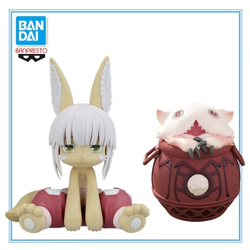 

В наличии оригинальный BANDAI BANPRESTO Made in Abyss Nanachi Mitty ПВХ 16 см аниме украшение для рабочего стола модель персонажа коллекция игрушек