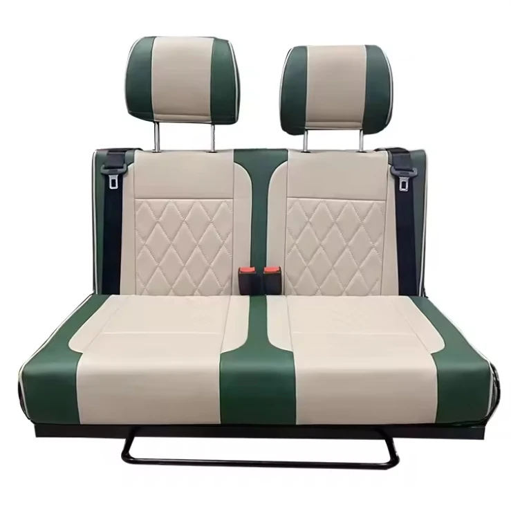 Custom Comfort Leather Adjustable Folding Chair for RVs Motorhomes and Travel Vehicles Modified Bed Seat in Camper Van
