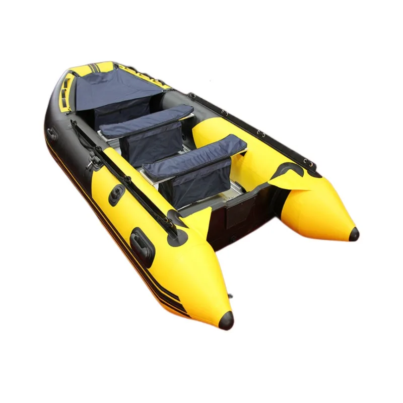 3.6m Inflatable Rowing Boat with Aluminum Floor Inflatable Fishing Bot