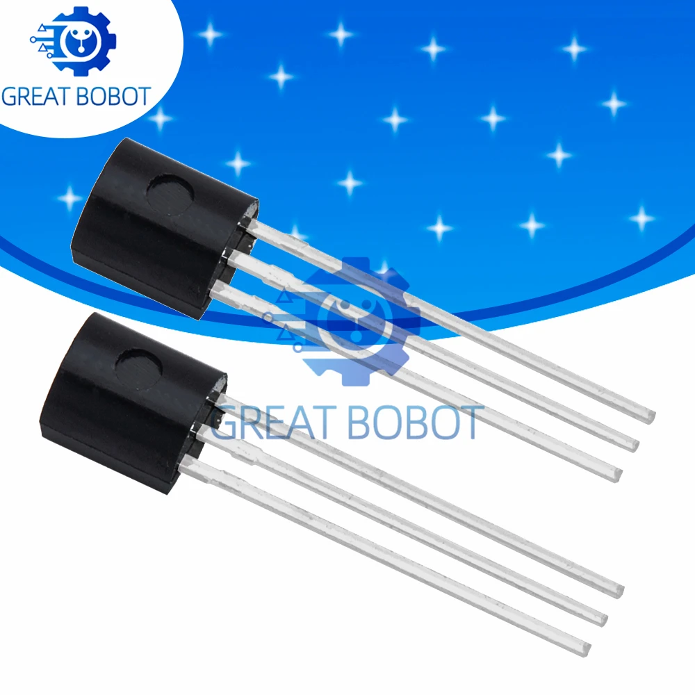 BS 50pcs/lot Transistor DIP-- 2N5551 2N5401 5551 5401 TO-92 (25PCS* 2N5401+25PCS* 2N5551 )
