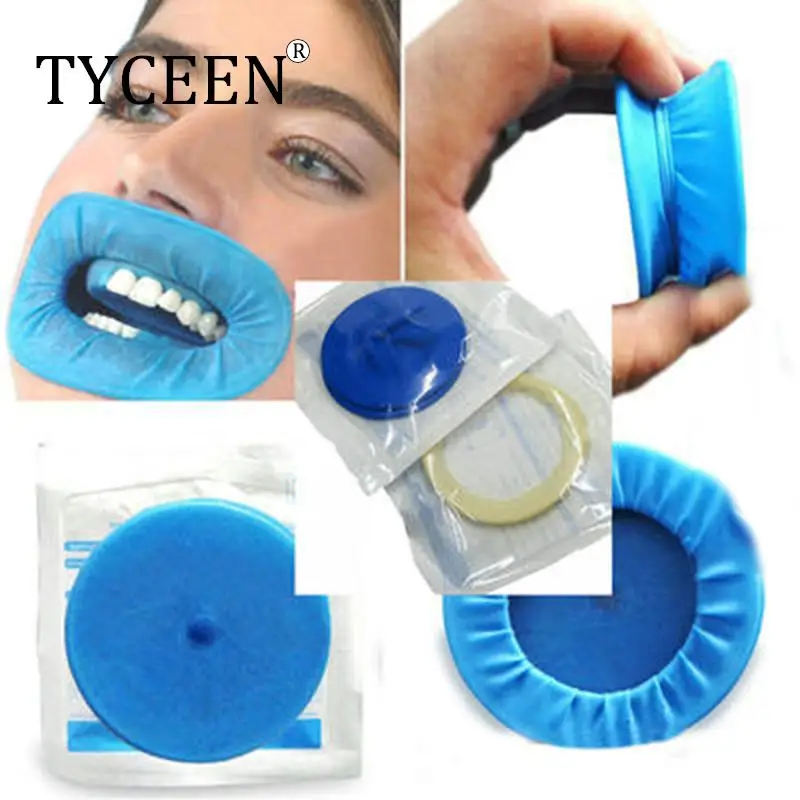 1pc Rubber Dam Mouth Gap Dental Disposable Sterile Rubber Mouth Opener Oral Cheek Lip Retractor for Surgery Expander Retractor