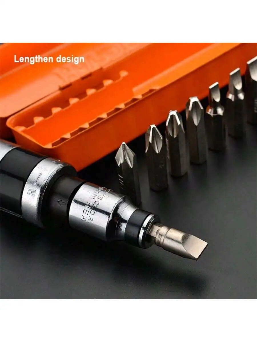 14Pcs Heavy Duty Shock Screwdriver Bits Screw Extractor Repair Driver Set Impact Screwdriver Set