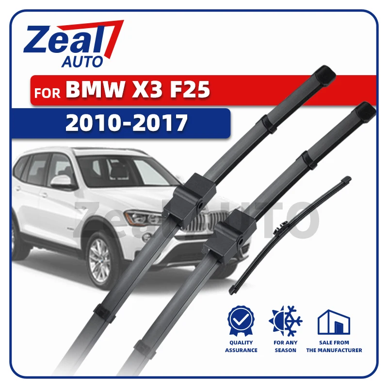 

Передние и задние щетки стеклоочистителя с левым рулем для BMW X3 MK2 F25 2010-2017 XM3 xDrive 20i 28i 35i 18d 20d 28d 30d 35d M Sport Window Аксессуары