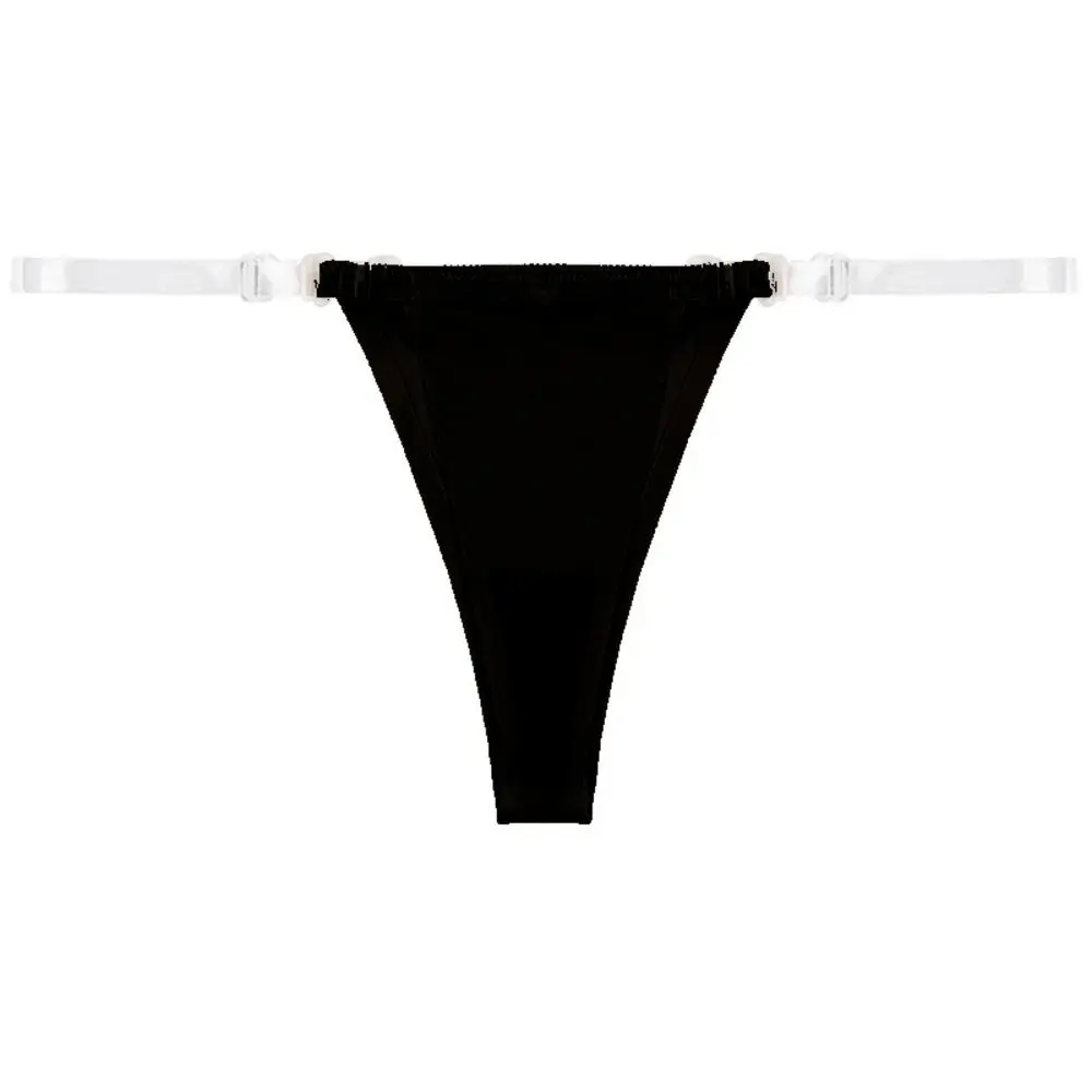 Comfortable Briefs Ice Silk Bikini Thong Simple Thin Style Women's Seamless Panties G-string Underwear Girl