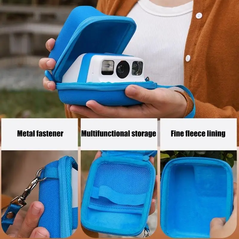 Small Camera Device Carrying Case with Hard Shell Body, Soft Interior Contact, Travel Storage Choice for Daily Carry, D2RC
