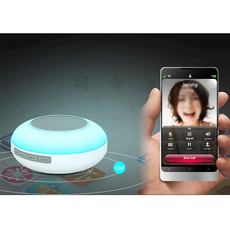 Wireless Bluetooth Portable Shower Speaker 5