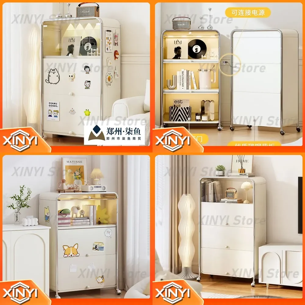 for Shelf Floor-to-Ceiling Multi-Layer Household Storage Cabinet Multifunctional Bowl Edge Cabinet Locker Kitchen Organizer