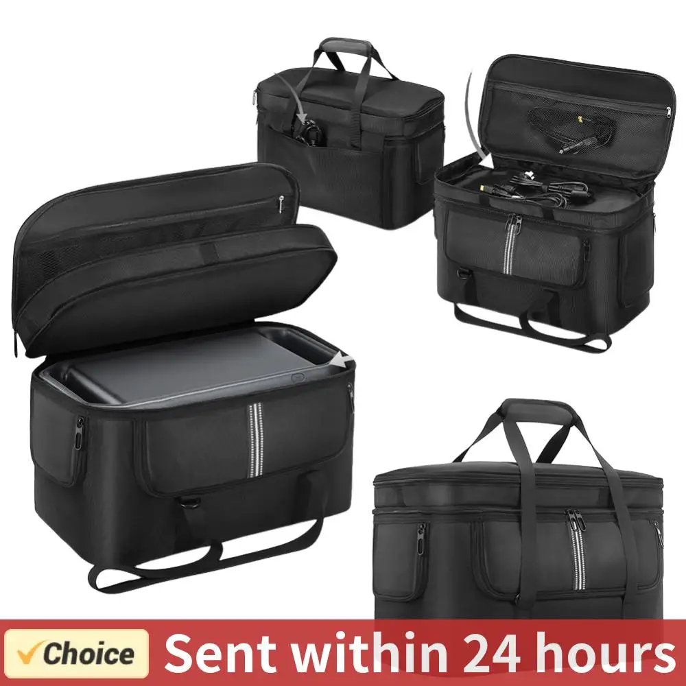 Carrying Case for DJI Power 1000 Portable Power Station Storage Case Travel Storage Bag Anti-drop with Shoulder Strap & Handle