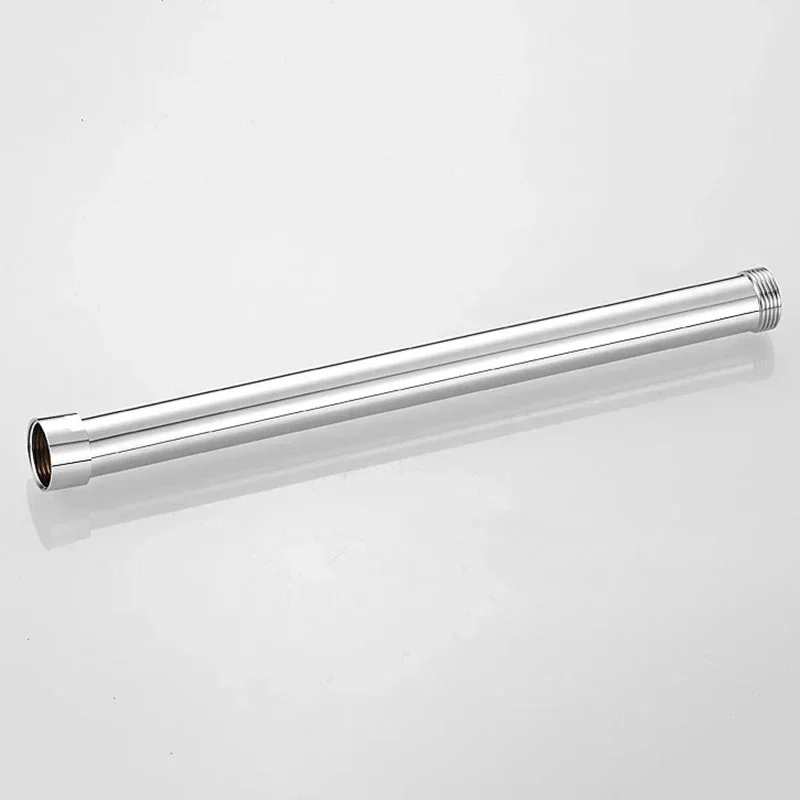 Plumbing Extension Tube Bar Rod 6 points Fixtures Pipe Shower Solid brass 30cm Connection Faucet Head Household