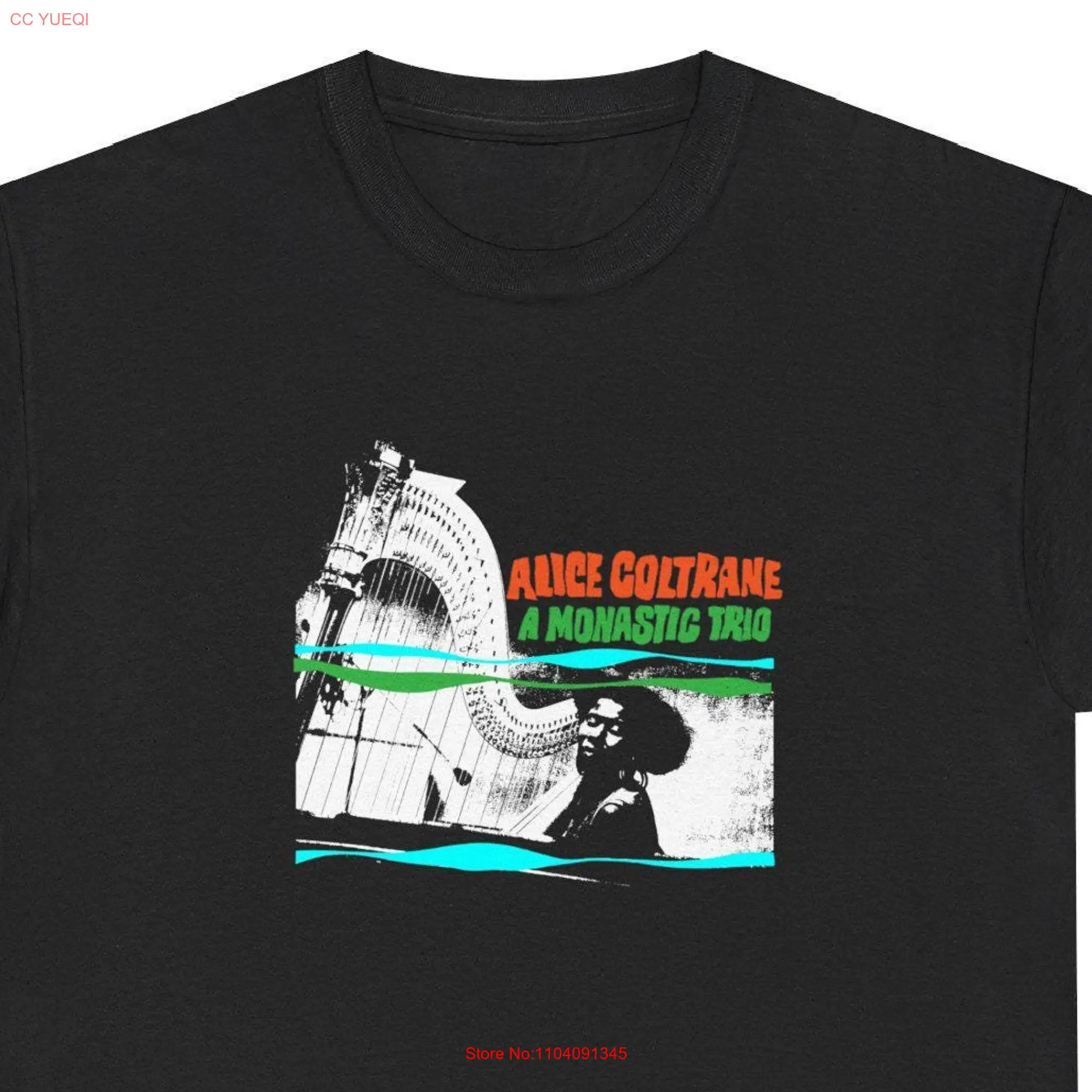 Alice Coltrane A Monastic Trio T Shirt Jazz John Spiritual Free long or short sleeves