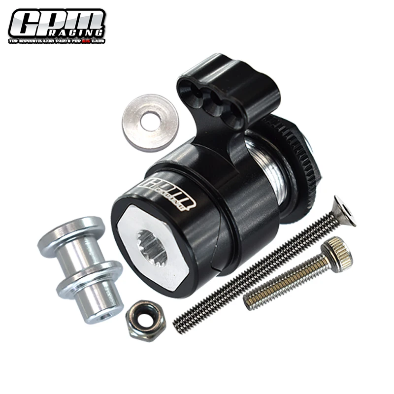 Klaxon Servo en alliage GPM 7075 15T et ressort intégré pour 1/5 Kraton 8S Outcast 8S BLX-ARA5810 ARRMA