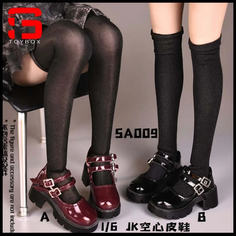 SA Toys SA009 1/6 Scale JK Hollow Leather Shoes Model Accessories Fit 12'' Female Soldier Action Figure Body Dolls In Stock