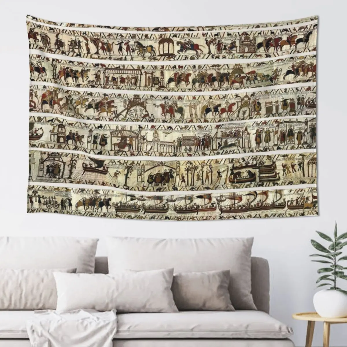 

THE BAYEUX Tapestry Wall Carpet Decor Home Things To Decorate The Room Room Decorating Aesthetic Tapestry